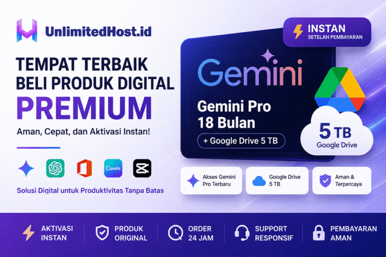 Gemini Pro 18 Bulan